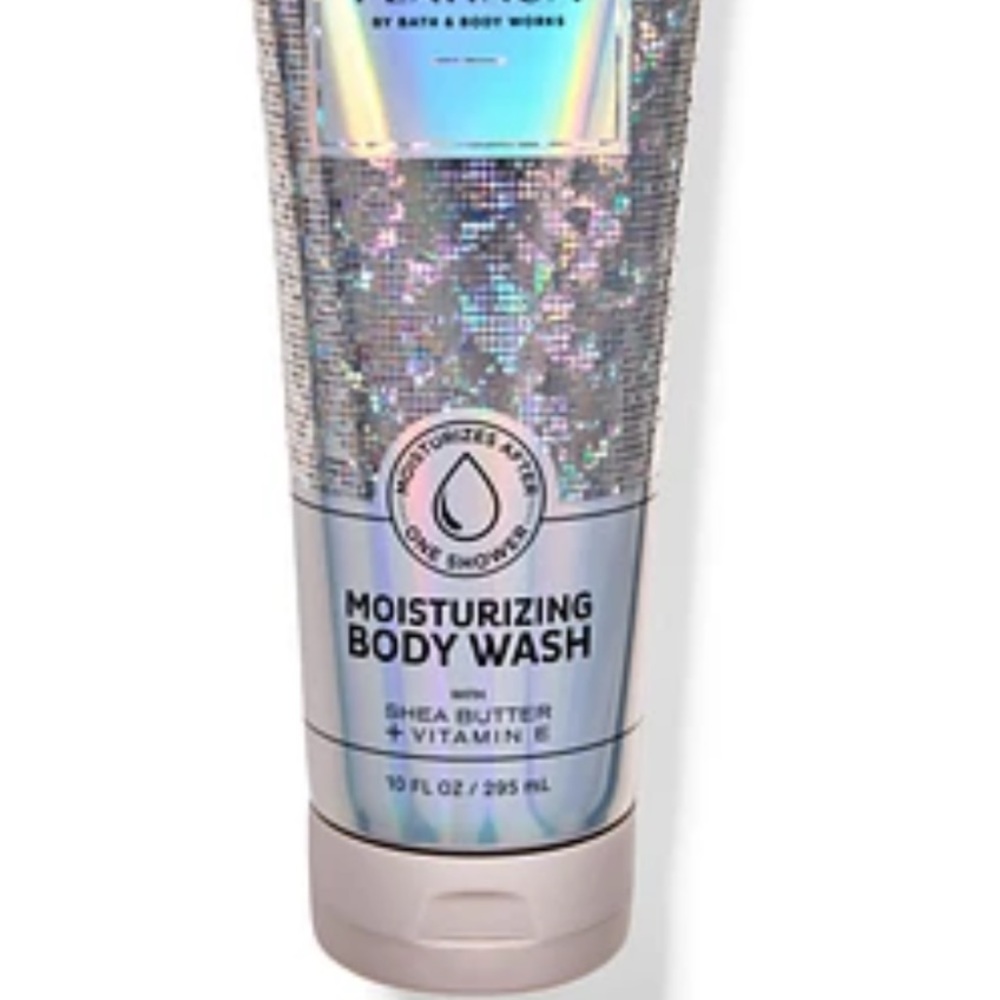 2 Bath Body Works Platinum Moisturizing Body Wash 2 Silver 10 oz Tubes New - Picture 6 of 7
